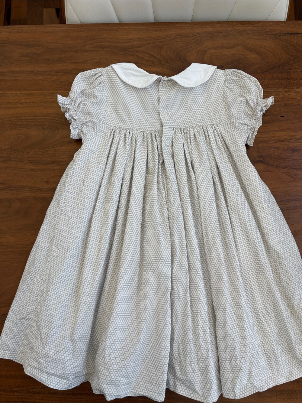 The Proper Peony Smocked Embroidered Dress Size 4T - Picture 7 of 7
